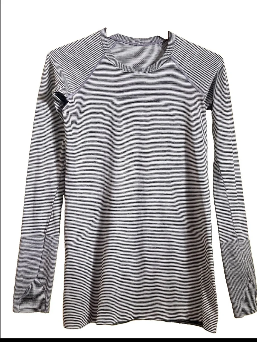Lululemon Swiftly Tech Long Sleeve 2.0 Wee Are From Space White Sz 6 HIP Length